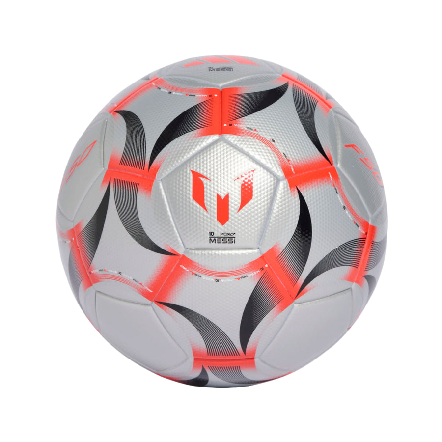 adidas Messi League Ball - Silver/Red/Black Balls - Third Coast Soccer