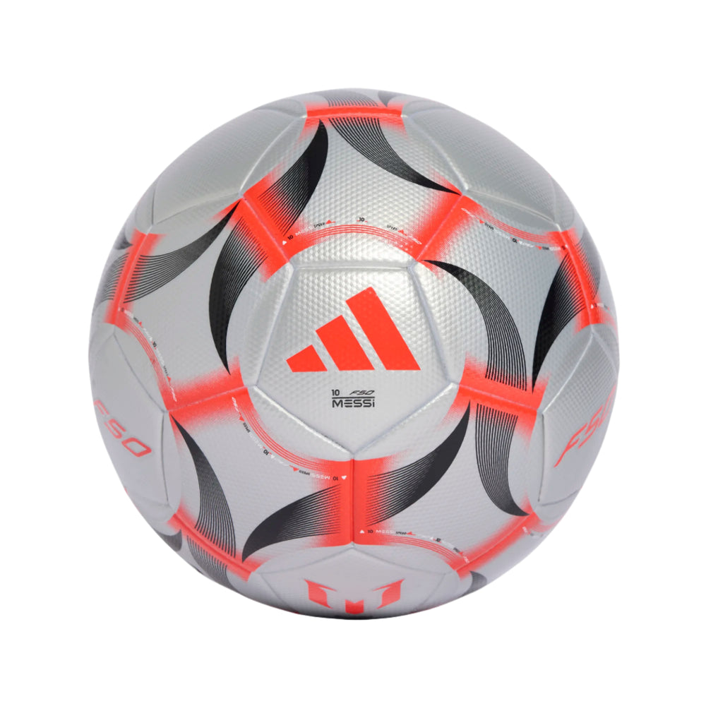 adidas Messi League Ball - Silver/Red/Black Balls - Third Coast Soccer