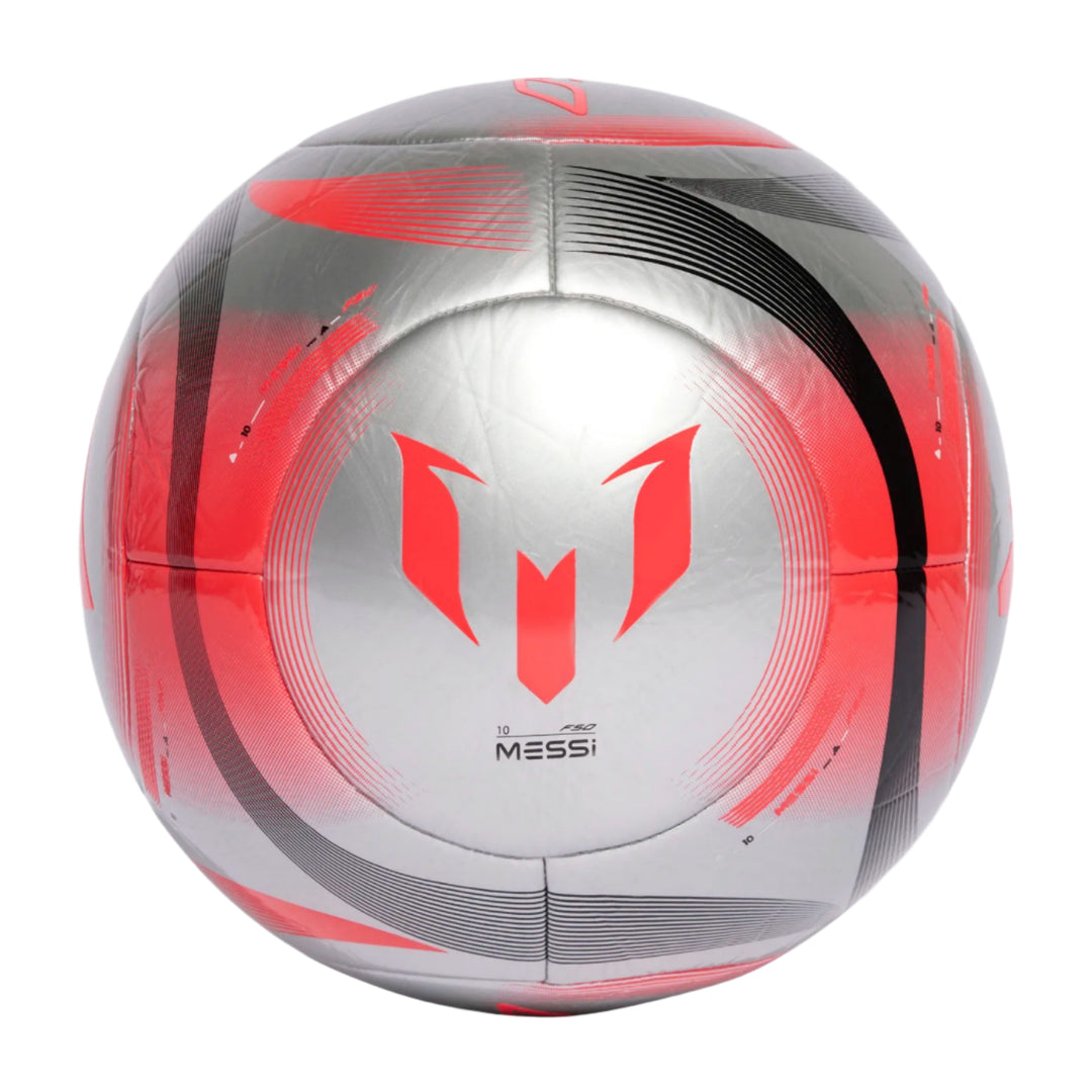 adidas Messi Club Ball - Silver/Red/Black Balls - Third Coast Soccer