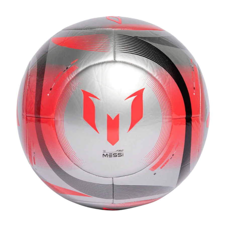 adidas Messi Club Ball - Silver/Red/Black Balls - Third Coast Soccer