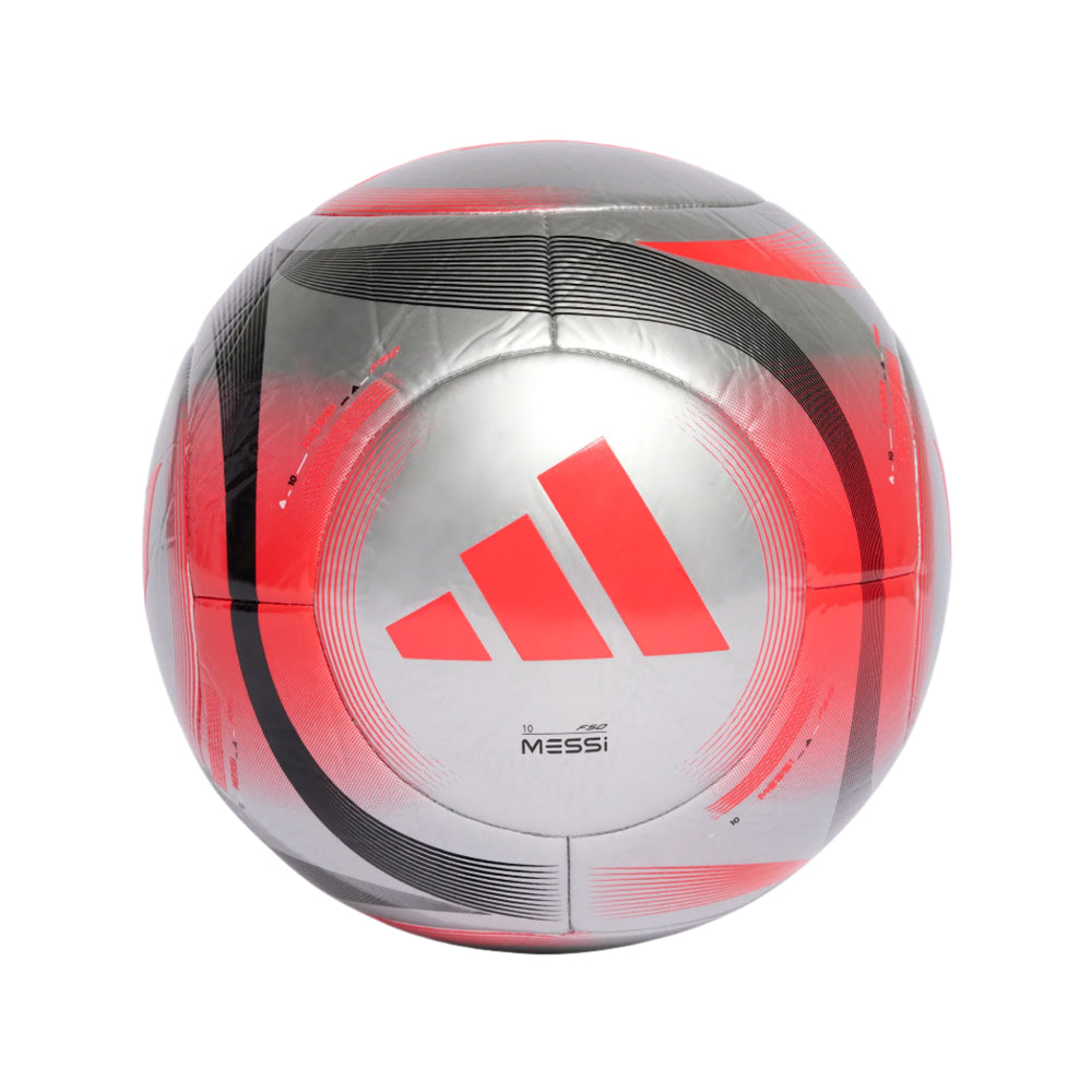 adidas Messi Club Ball - Silver/Red/Black Balls - Third Coast Soccer