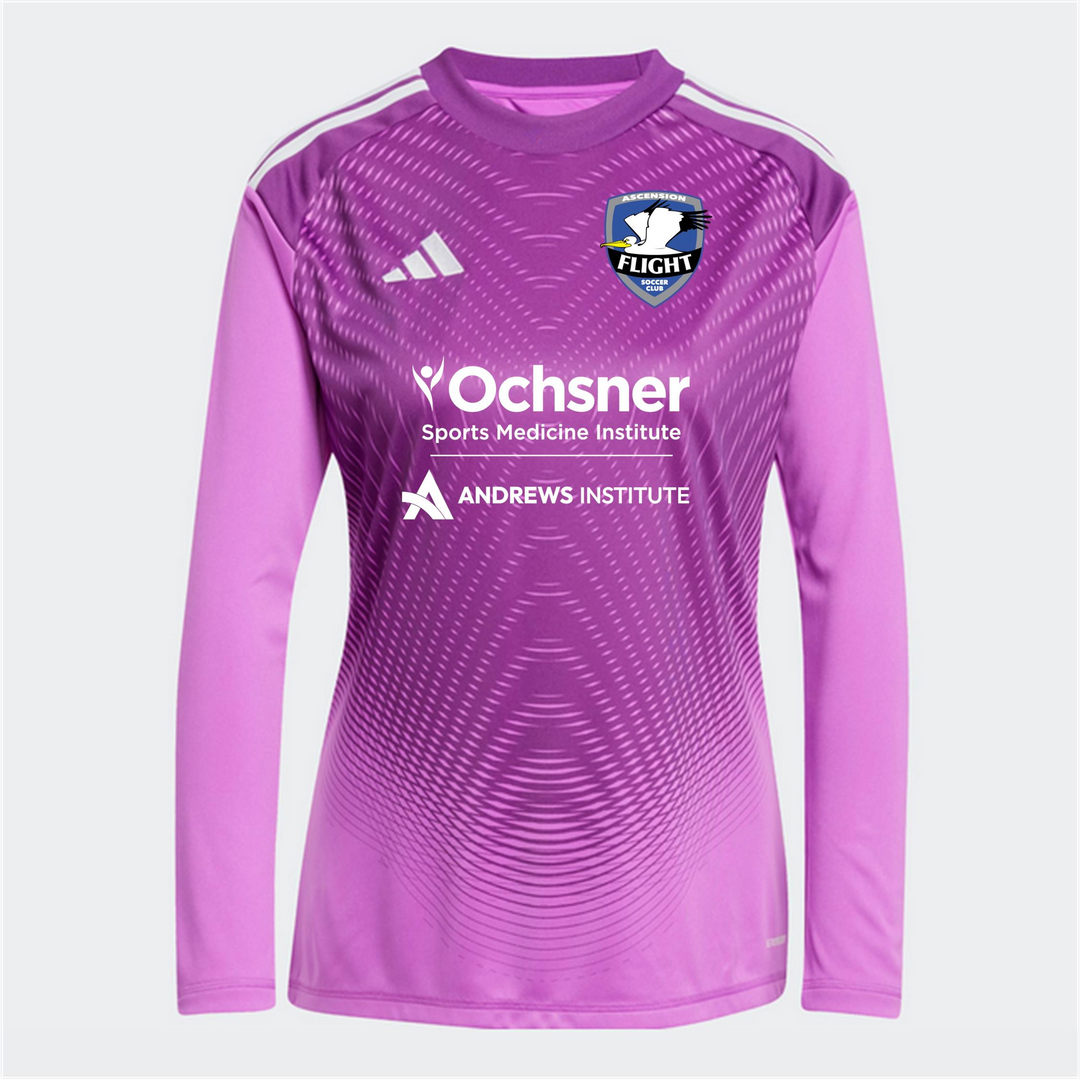 adidas AFSC Women's Tiro 25 Competition GK Jersey - Purple Burst Ascension Flight Soccer Club Purple Burst Womens XSmall - Third Coast Soccer