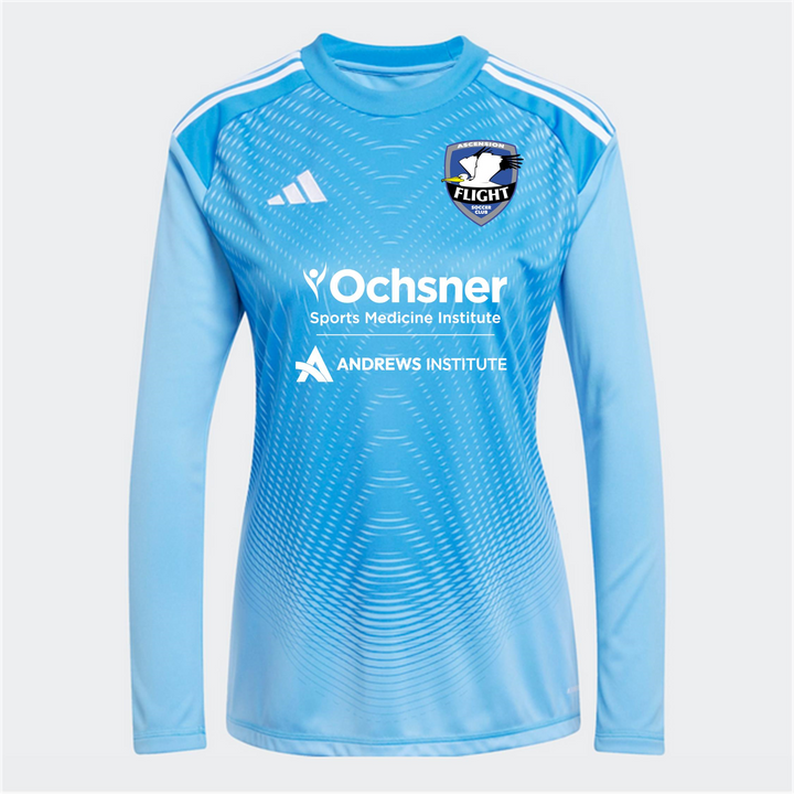 adidas AFSC Women's Tiro 25 Competition GK Jersey - Blue Burst Ascension Flight Soccer Club Blue Burst Womens XSmall - Third Coast Soccer