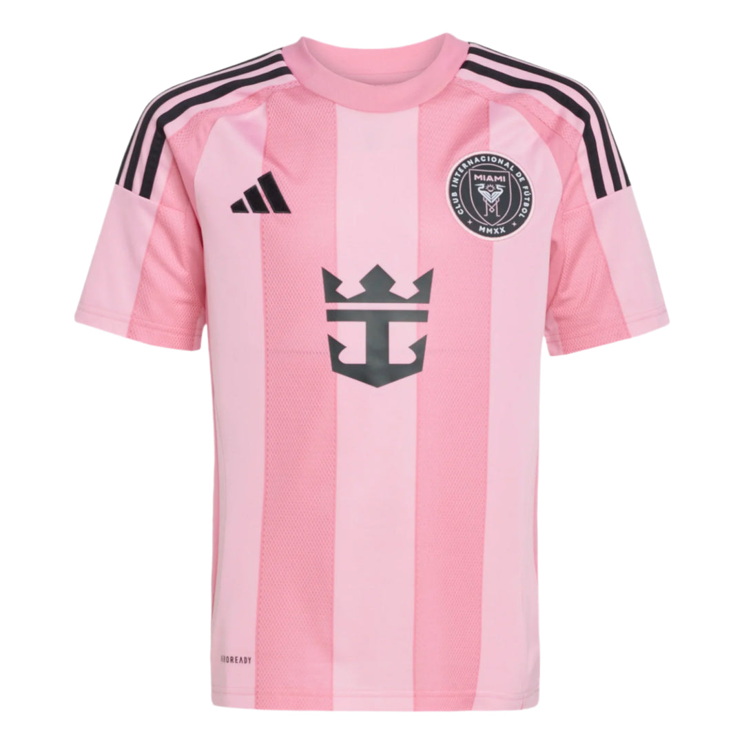 adidas Youth Inter Miami CF Home Jersey 2025 Club Replica - Third Coast Soccer