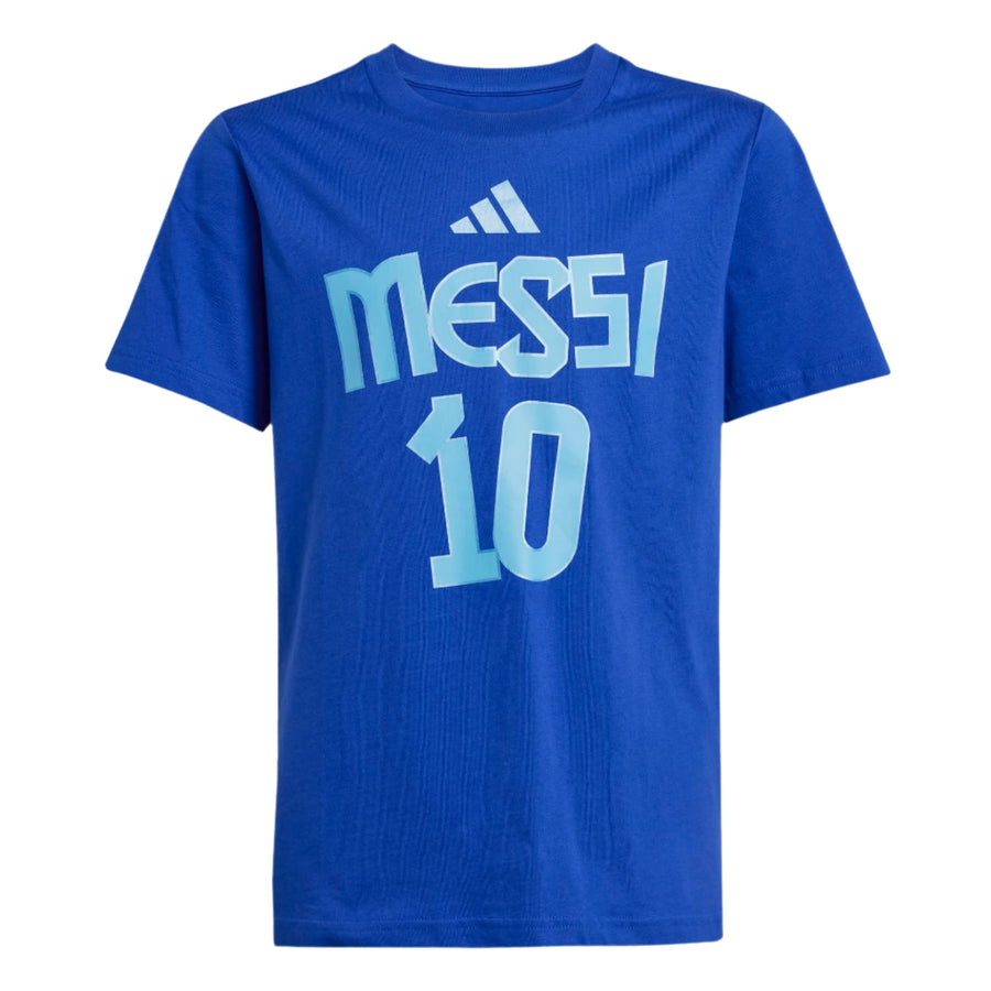 adidas Youth Messi Tee - Blue Club Replica   - Third Coast Soccer