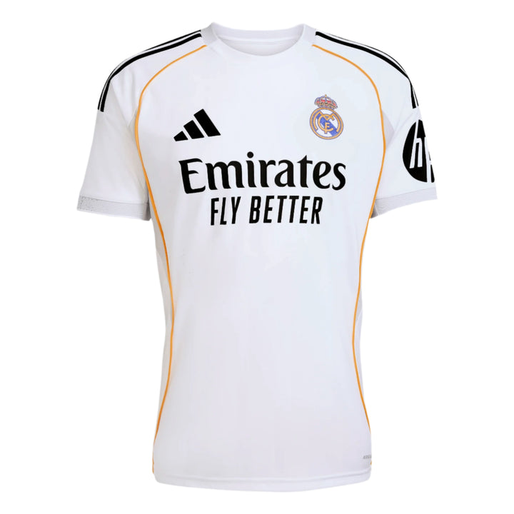 adidas Real Madrid Home Jersey 25/26 Club Replica White Mens Small - Third Coast Soccer