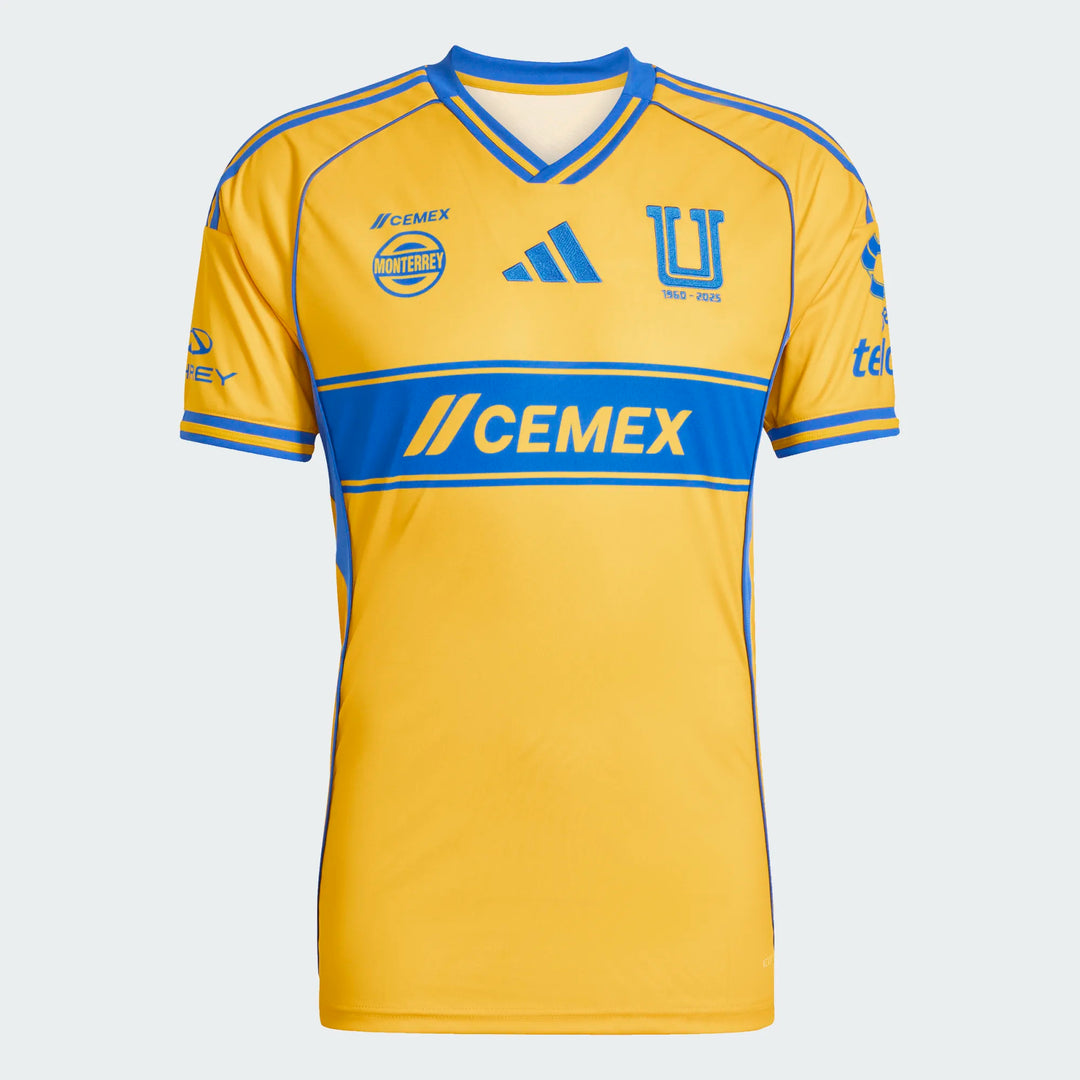 adidas Tigres Home Jersey 25/26 Club Replica - Third Coast Soccer