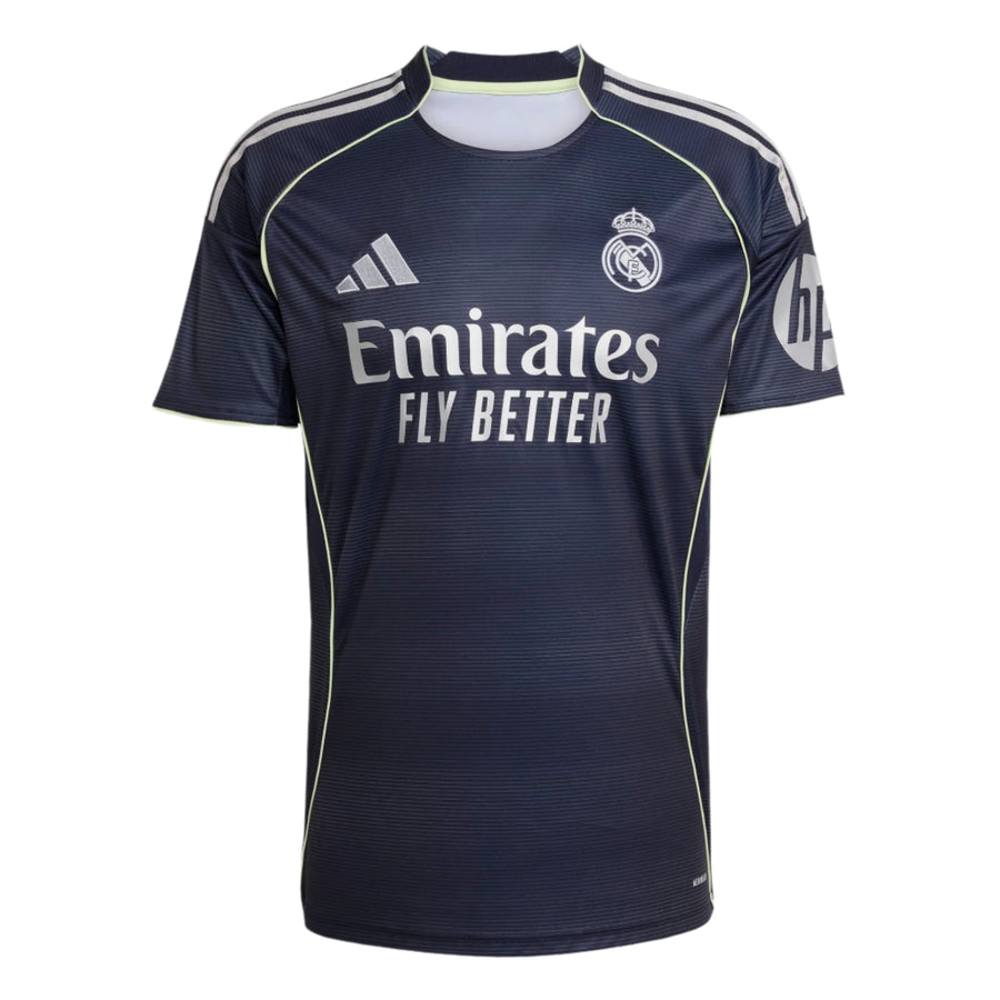 adidas Real Madrid Away Jersey 25/26 Club Replica Legend Ink Mens Small - Third Coast Soccer