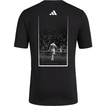 adidas Messi GOAT Tee - Black Club Replica   - Third Coast Soccer