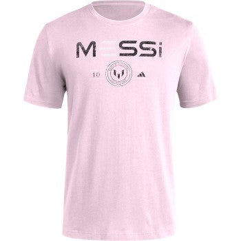 adidas Messi Heritage Tee - Pink Club Replica   - Third Coast Soccer