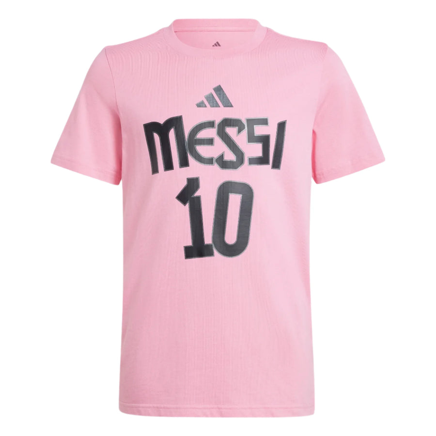 adidas Youth Messi Tee - Pink Club Replica   - Third Coast Soccer