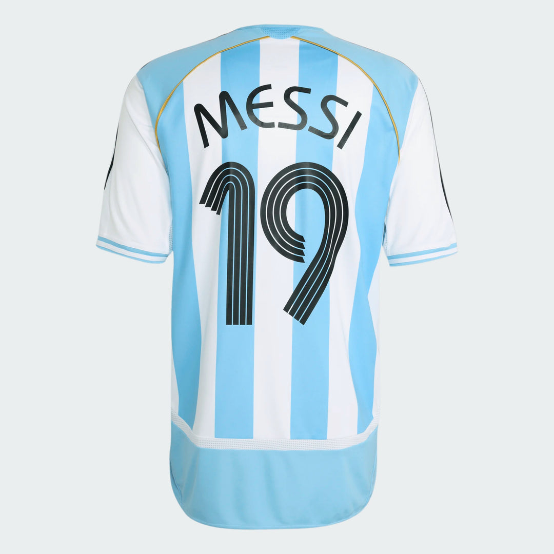 adidas Messi Argentina Home Jersey 2006 International Replica Striped Mens Small - Third Coast Soccer