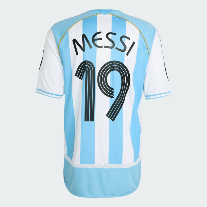adidas Messi Argentina Home Jersey 2006 International Replica Striped Mens Small - Third Coast Soccer