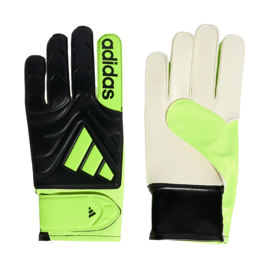 adidas Copa Club Goalkeeper Glove - Black/Lucid Lemon Gloves - Third Coast Soccer