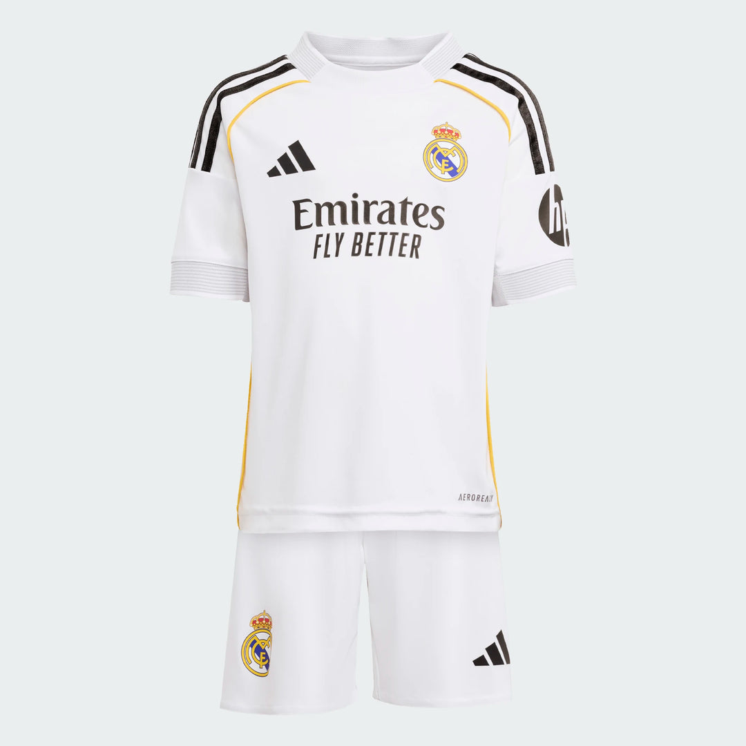 adidas Kids Real Madrid Home Mini Kit Club Replica - Third Coast Soccer