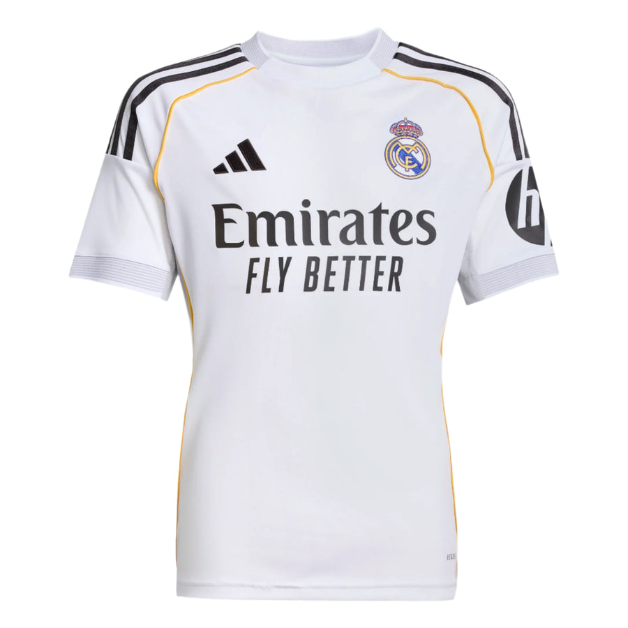 adidas Youth Real Madrid Home Jersey 25/26 Club Replica - Third Coast Soccer
