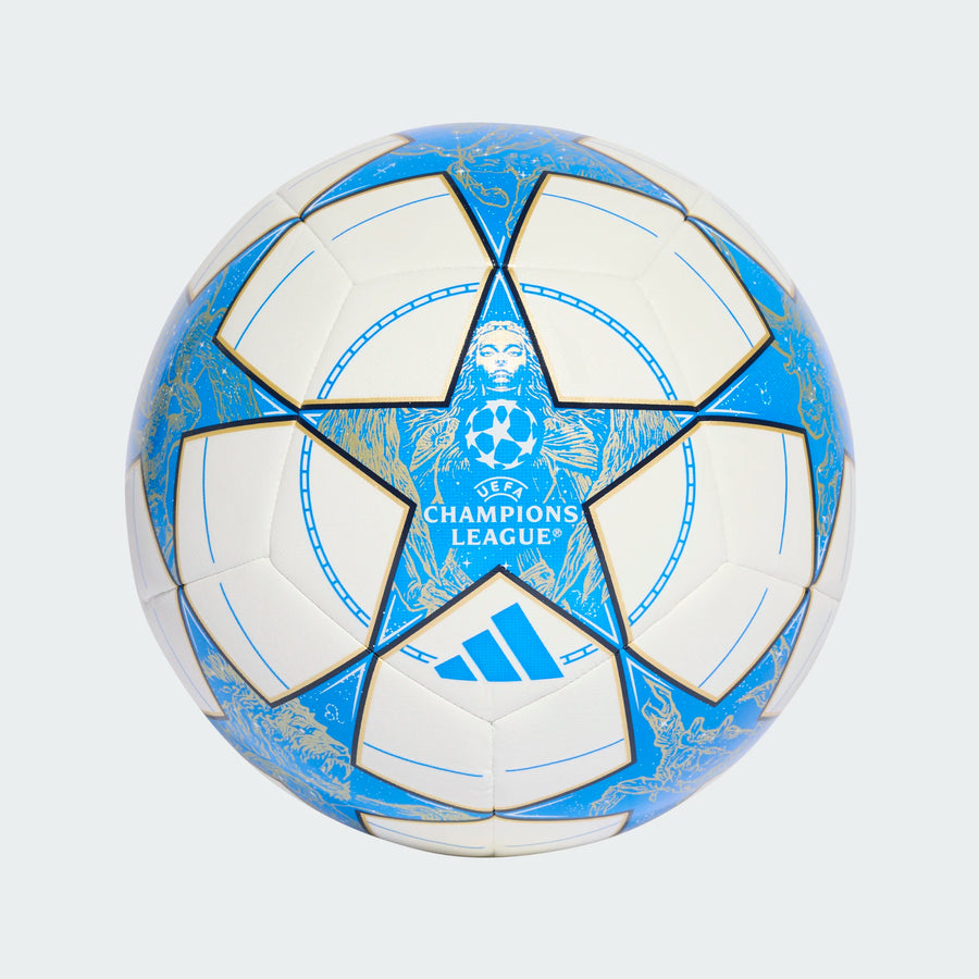 adidas UCL Training Ball - White/Dark Blue Balls White 4 - Third Coast Soccer