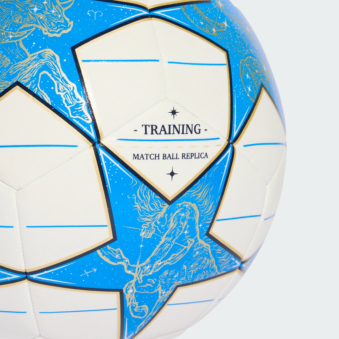 adidas UCL Training Ball - White/Dark Blue Balls - Third Coast Soccer
