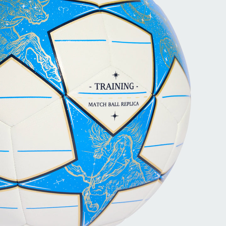 adidas UCL Training Ball - White/Dark Blue Balls - Third Coast Soccer