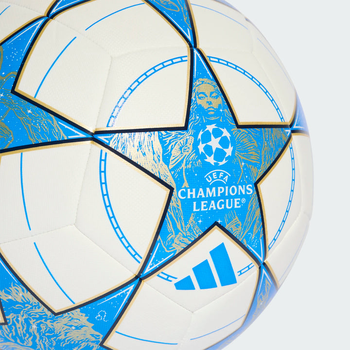 adidas UCL Training Ball - White/Dark Blue Balls - Third Coast Soccer