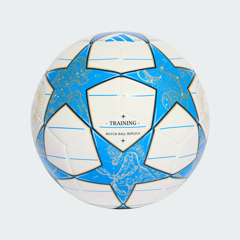 adidas UCL Training Ball - White/Dark Blue Balls - Third Coast Soccer