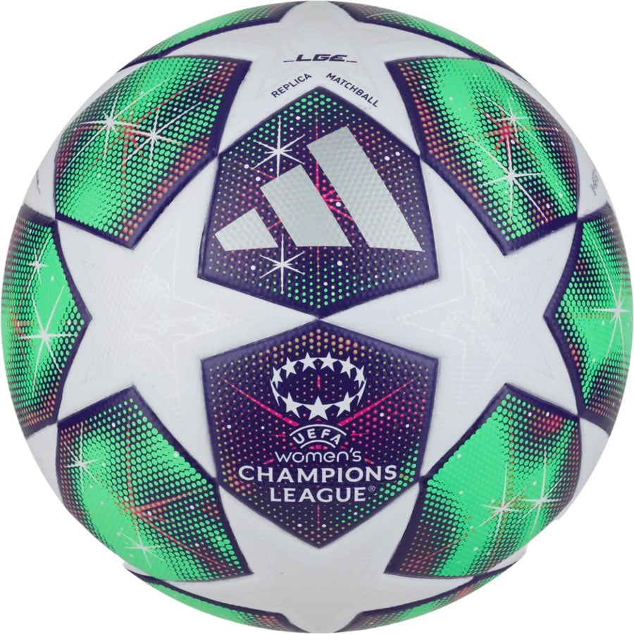 adidas WUCL League Ball 25/26 - White/Pink/Yellow Balls - Third Coast Soccer