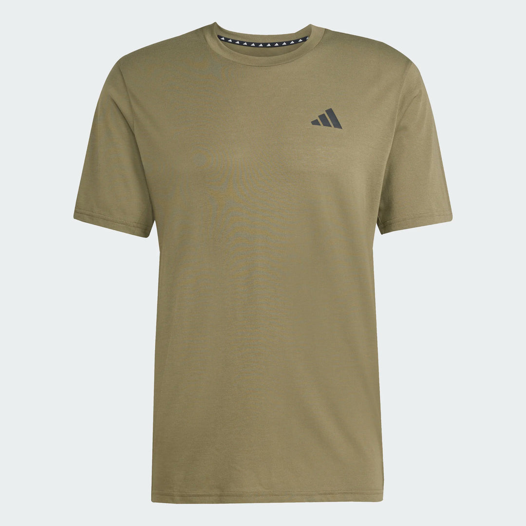 adidas Essential Feel Ready Tee - Olive/Black