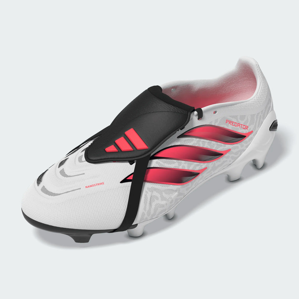 adidas Predator League FT FG - Feather White/Solar Turbo/Core Black Men's Footwear - Third Coast Soccer