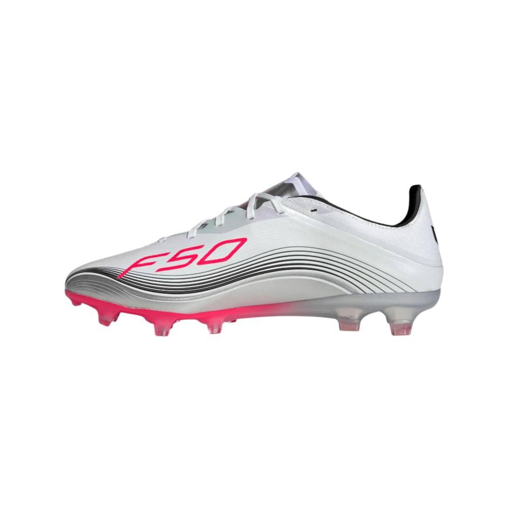 adidas F50 Messi Pro FG - White/Red/Silver Men's Footwear - Third Coast Soccer