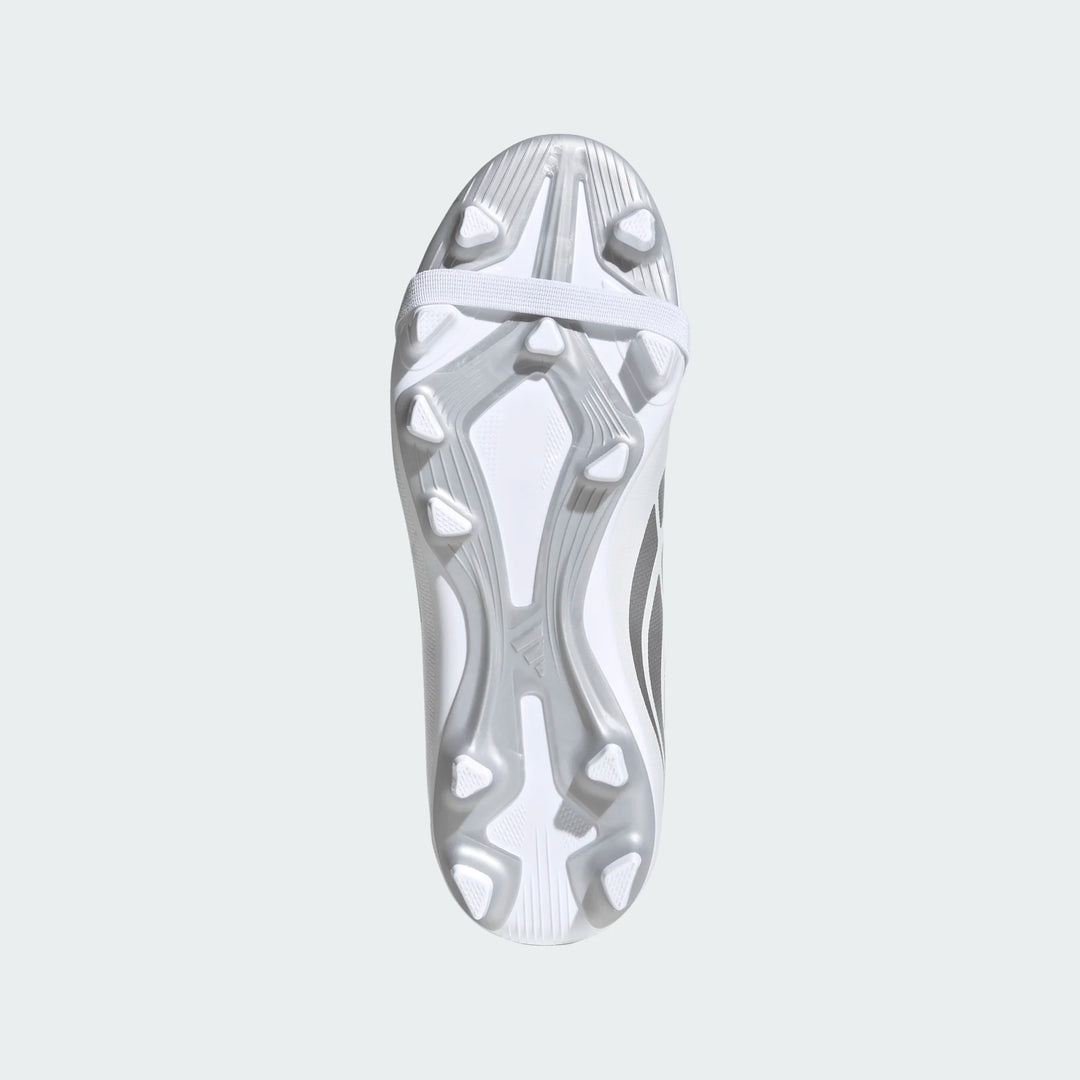 adidas Youth Predator Club FG - White/Metallic/Royal Youth Footwear - Third Coast Soccer