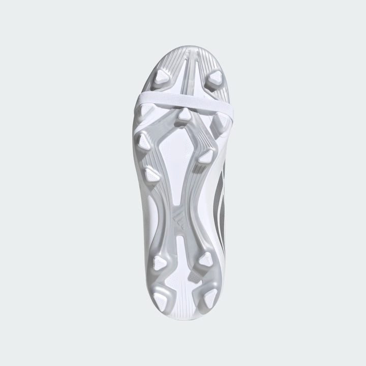 adidas Youth Predator Club FG - White/Metallic/Royal Youth Footwear - Third Coast Soccer