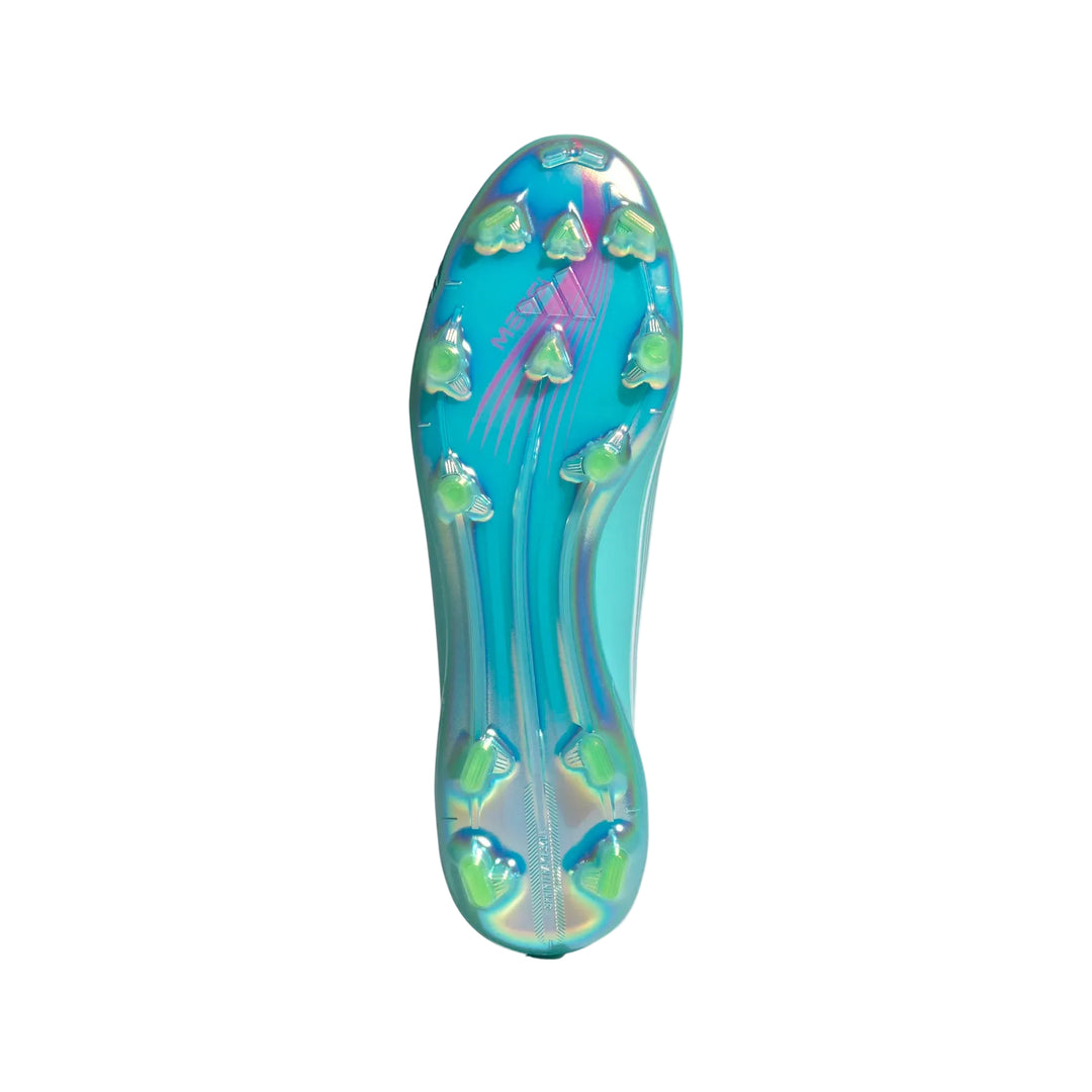 adidas F50 Messi Elite FG - White/Pink/Aqua Men's Footwear - Third Coast Soccer