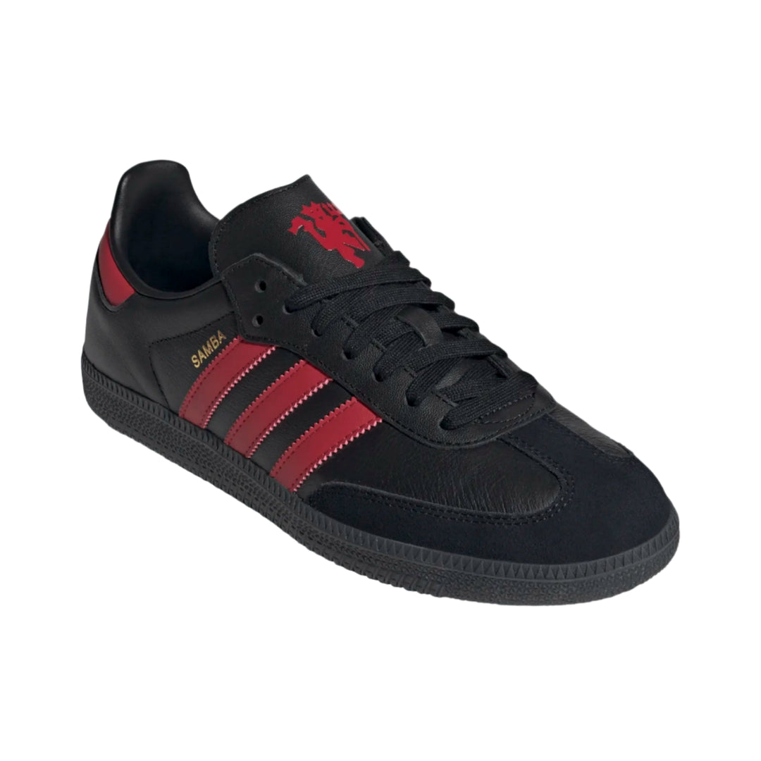 adidas Manchester United Samba Core Black/MUFC Red / Mens 12 adidas Manchester United Samba Core Black/MUFC Red / Mens 12