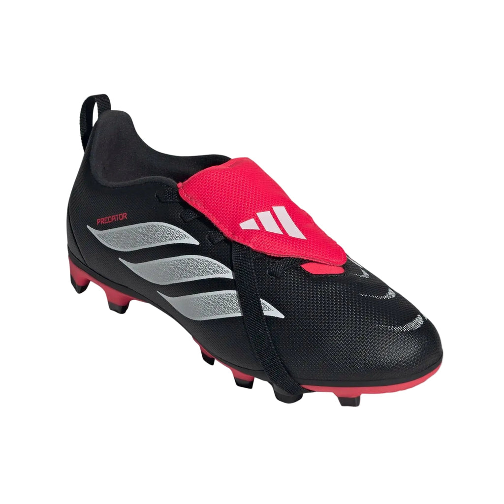 adidas Youth Predator Club FT FG - Black/White/Red – Third Coast