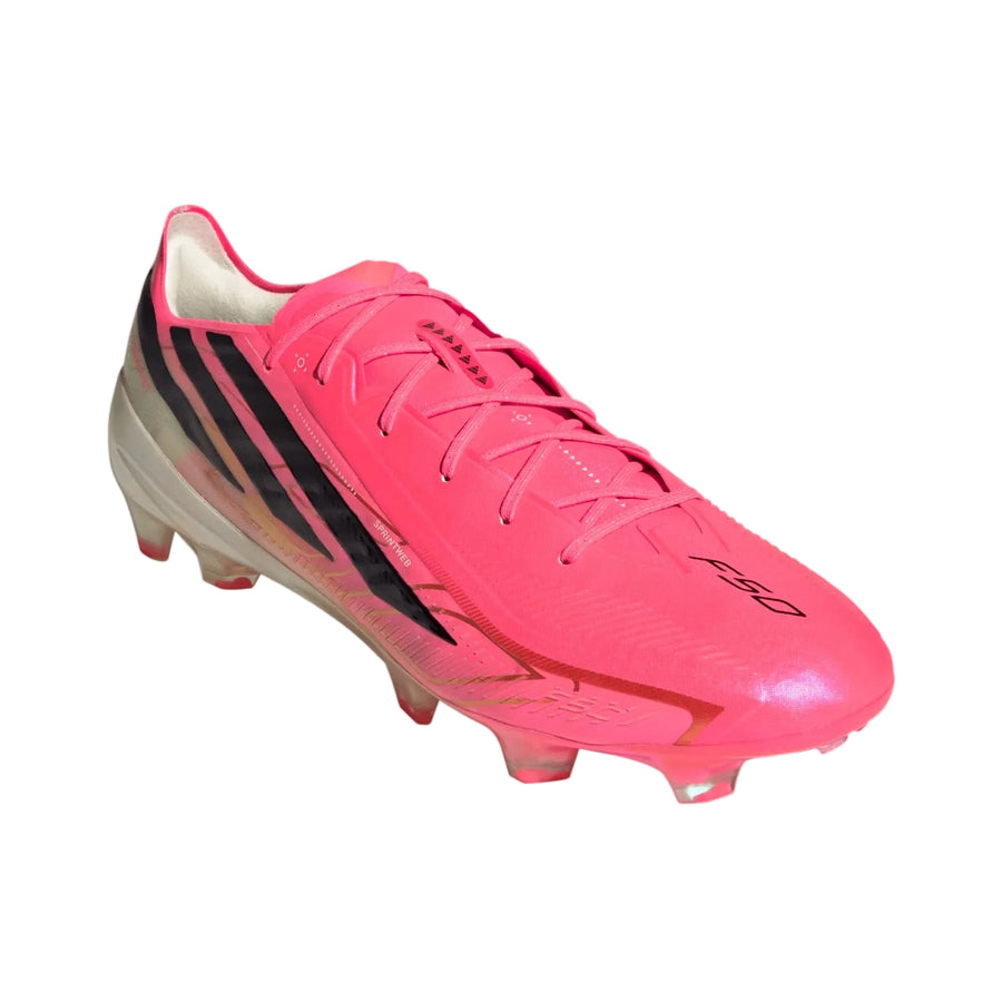 adidas F50 Hyperfast Elite FG - Solar Turbo/Black Men's Footwear Solar Turbo/Black Mens 6.5 - Third Coast Soccer