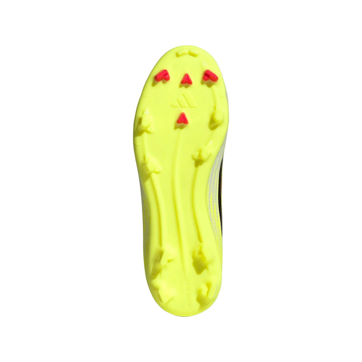 adidas Youth F50 League MID FG - Solar Yellow/Black/Red Youth Footwear - Third Coast Soccer