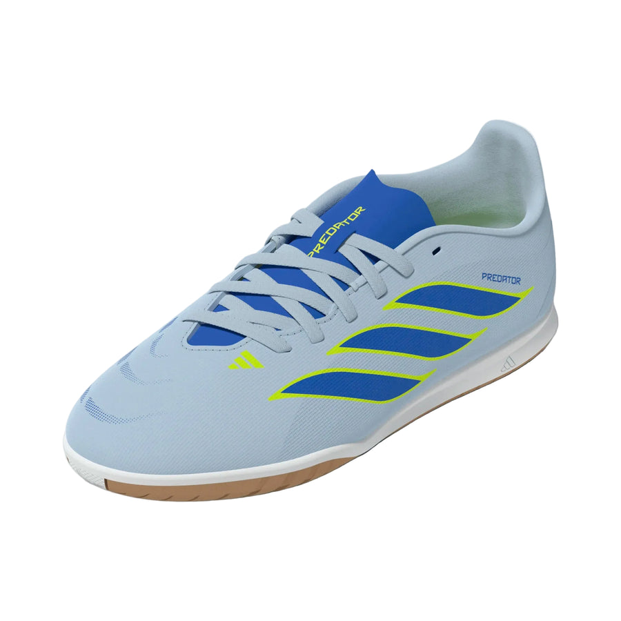 adidas Youth Predator Club Sala IN - Creme/Blue/Yellow Youth Footwear - Third Coast Soccer