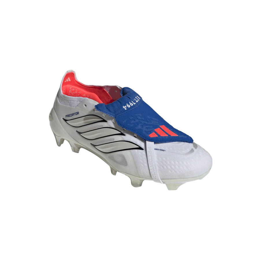 adidas Predator Elite FG - White/Metallic/Royal Men's Footwear - Third Coast Soccer