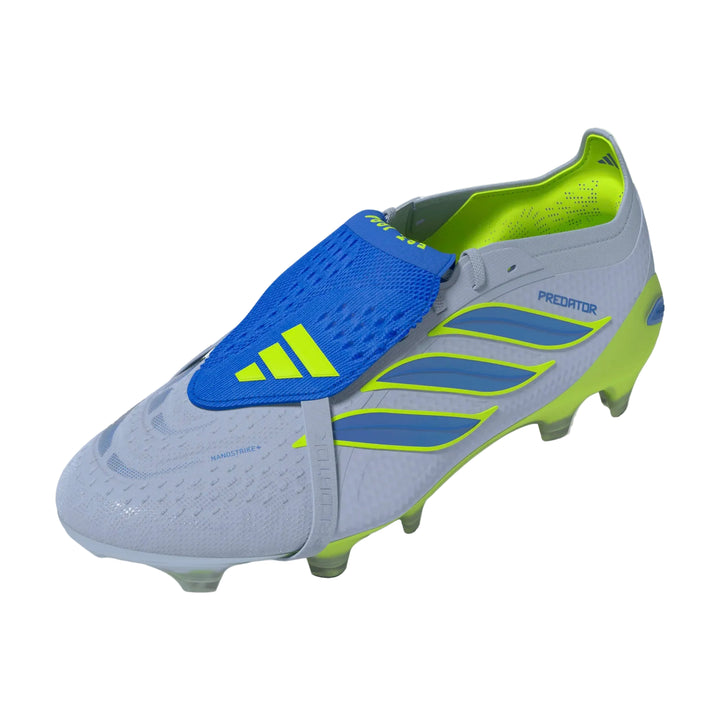 adidas Predator Elite FT FG - Creme/Blue/Yellow Men's Footwear Creme/Ray Blue/Team Solar Yellow Mens 6.5 - Third Coast Soccer