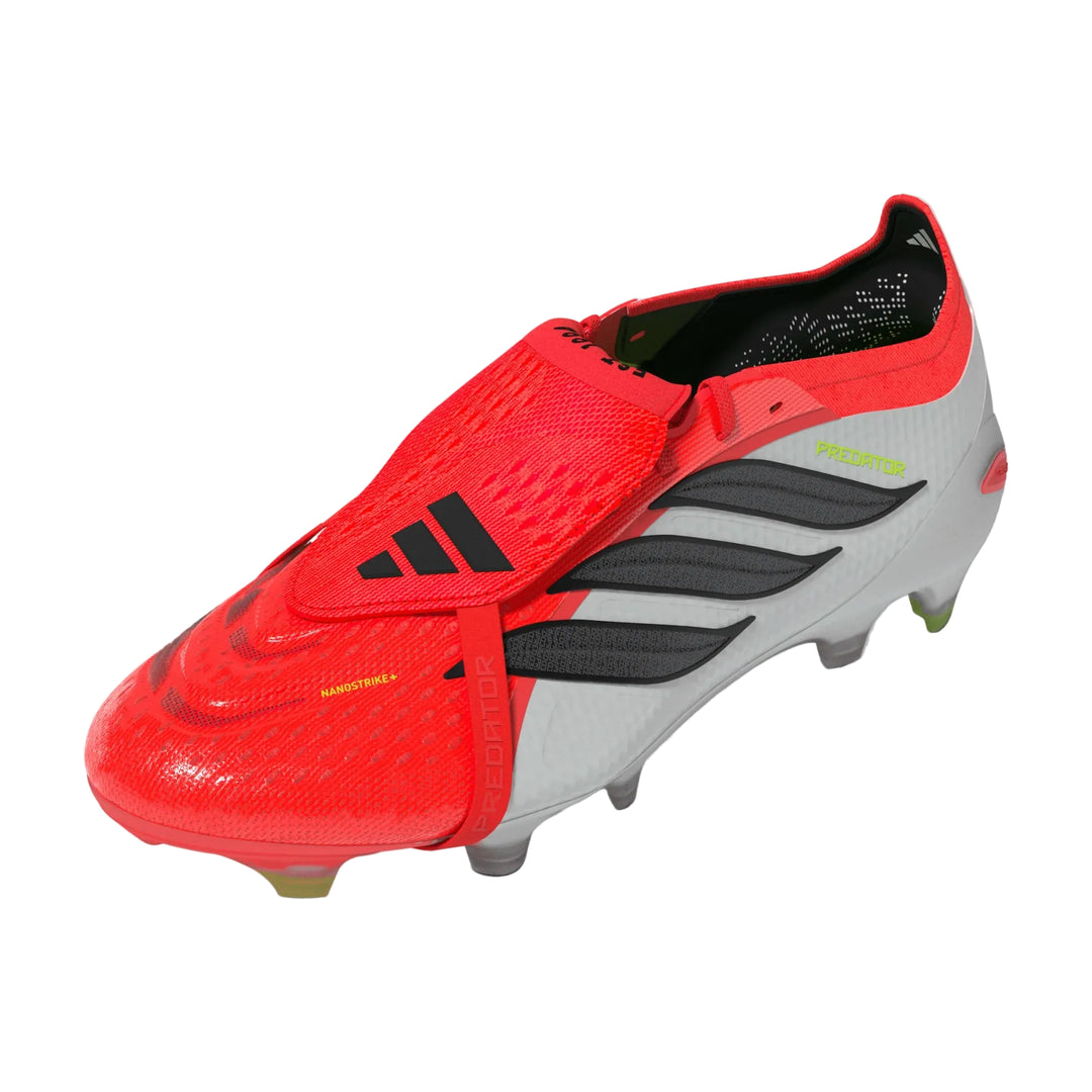 adidas Predator Elite FT FG - Red/Black/White Men's Footwear Lucid Red/White/Black Mens 6.5 - Third Coast Soccer