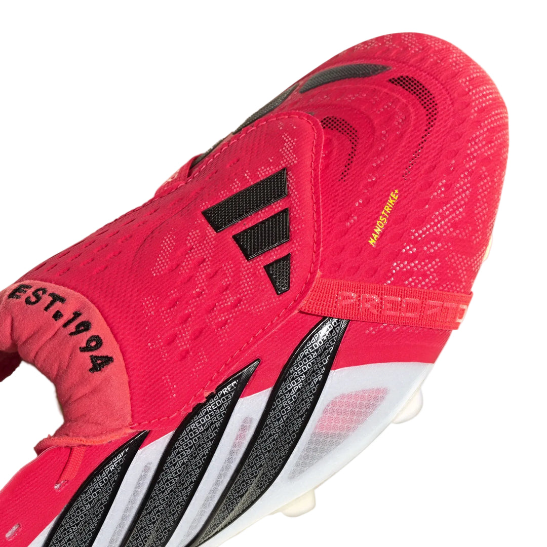 adidas Predator Elite FT FG - Red/Black/White Men's Footwear - Third Coast Soccer