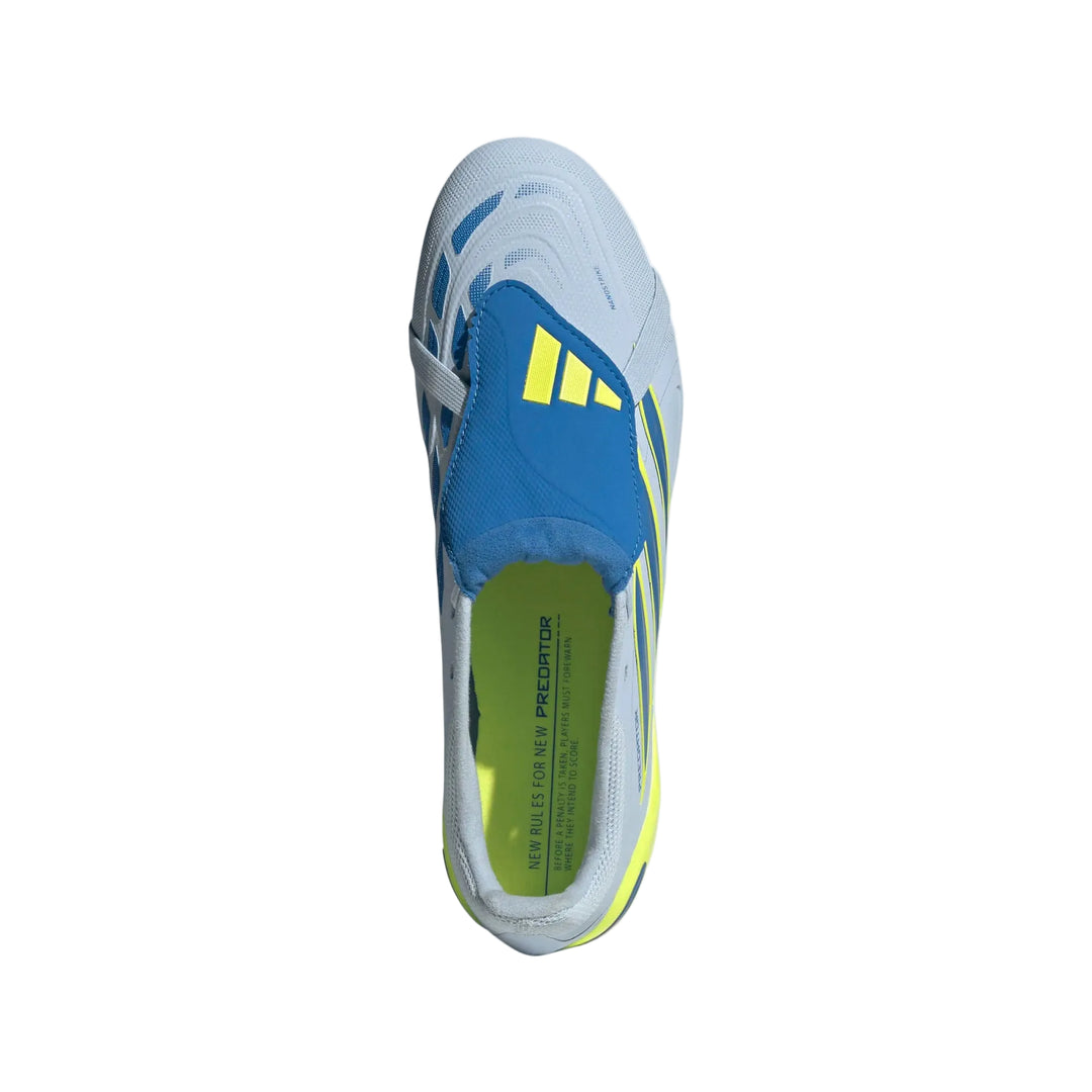 adidas Predator League FT FG - Creme/Blue/Yellow Men's Footwear - Third Coast Soccer