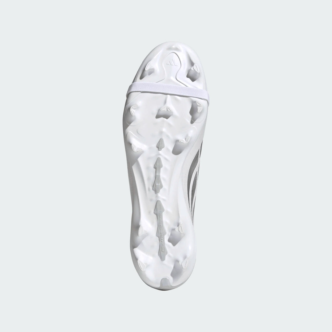 adidas Predator League FG - White/Metallic/Royal Men's Footwear - Third Coast Soccer