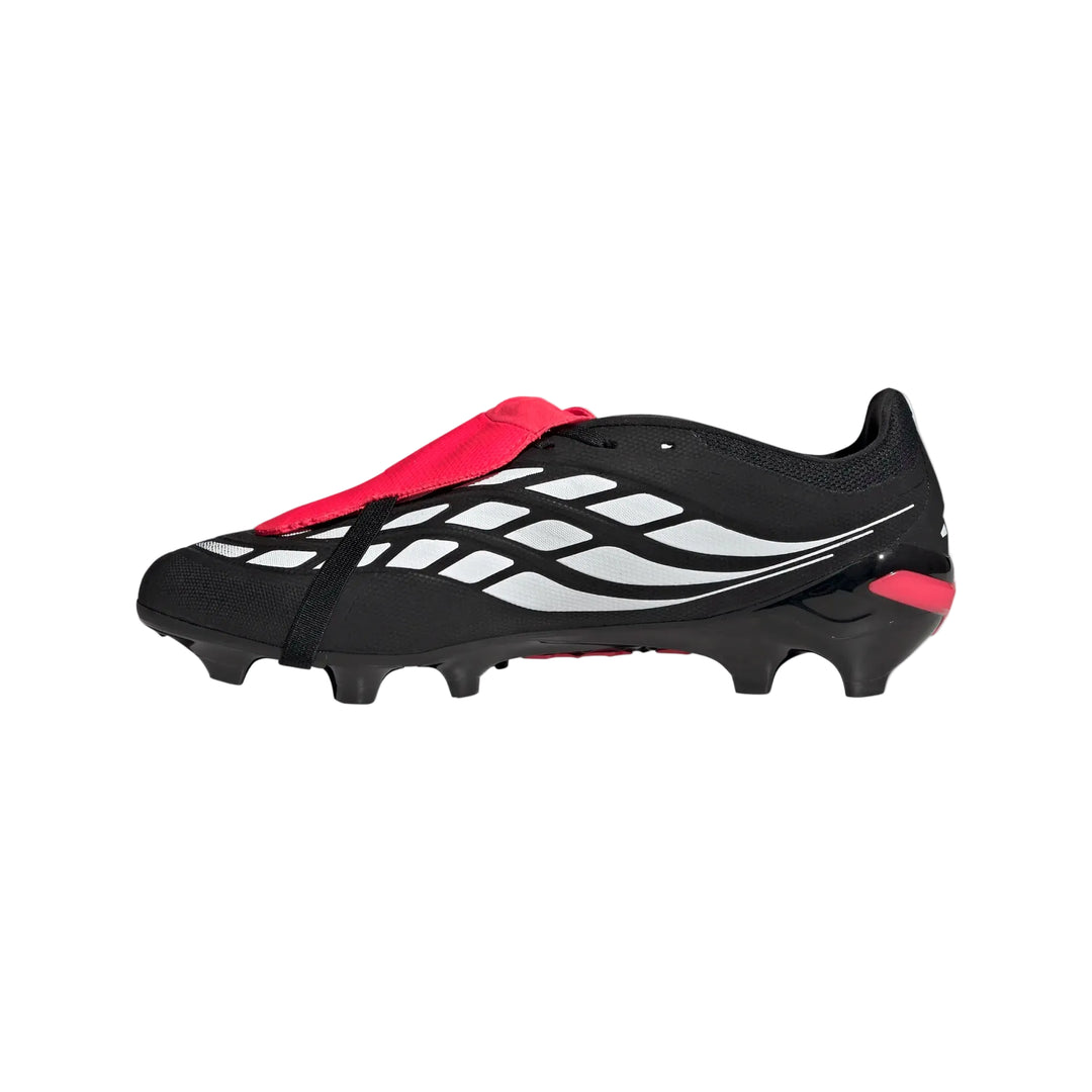 adidas Predator League FT FG - Black/White/Red Men's Footwear - Third Coast Soccer