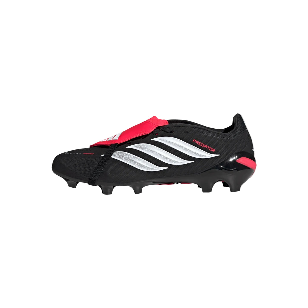 adidas Predator League FT FG - Black/White/Red Men's Footwear - Third Coast Soccer