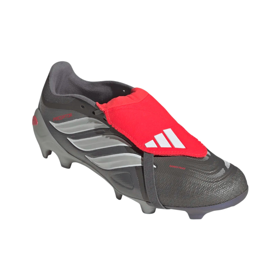 adidas Predator League FG - Iron/Metallic/Red Men's Footwear - Third Coast Soccer