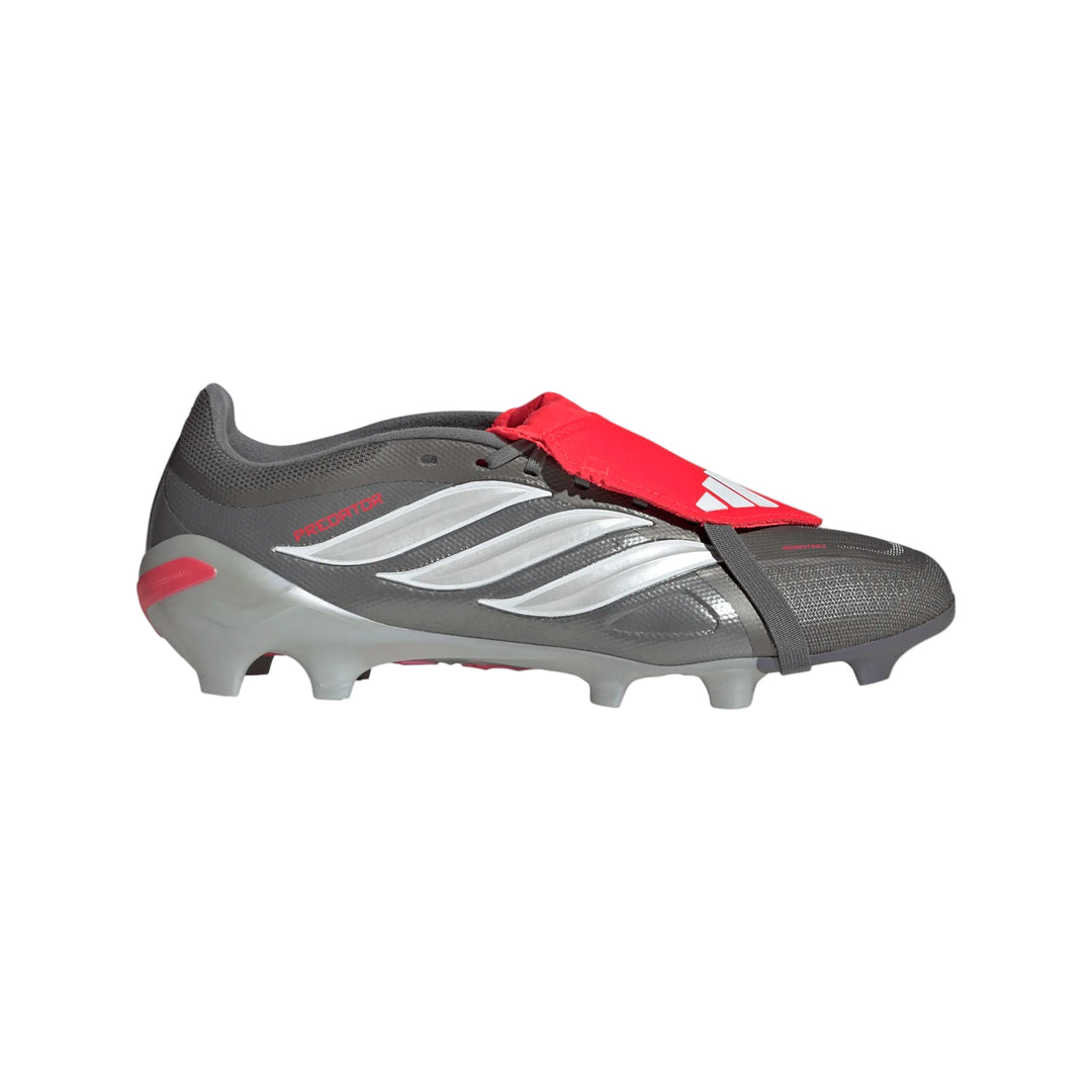 adidas Predator League FG - Iron/Metallic/Red Men's Footwear - Third Coast Soccer