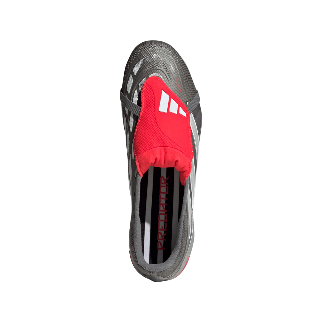 adidas Predator League FG - Iron/Metallic/Red Men's Footwear - Third Coast Soccer