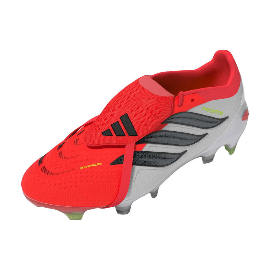adidas Predator Pro FT FG - Red/Black/White Men's Footwear Lucid Red/White/Black Mens 6.5 - Third Coast Soccer
