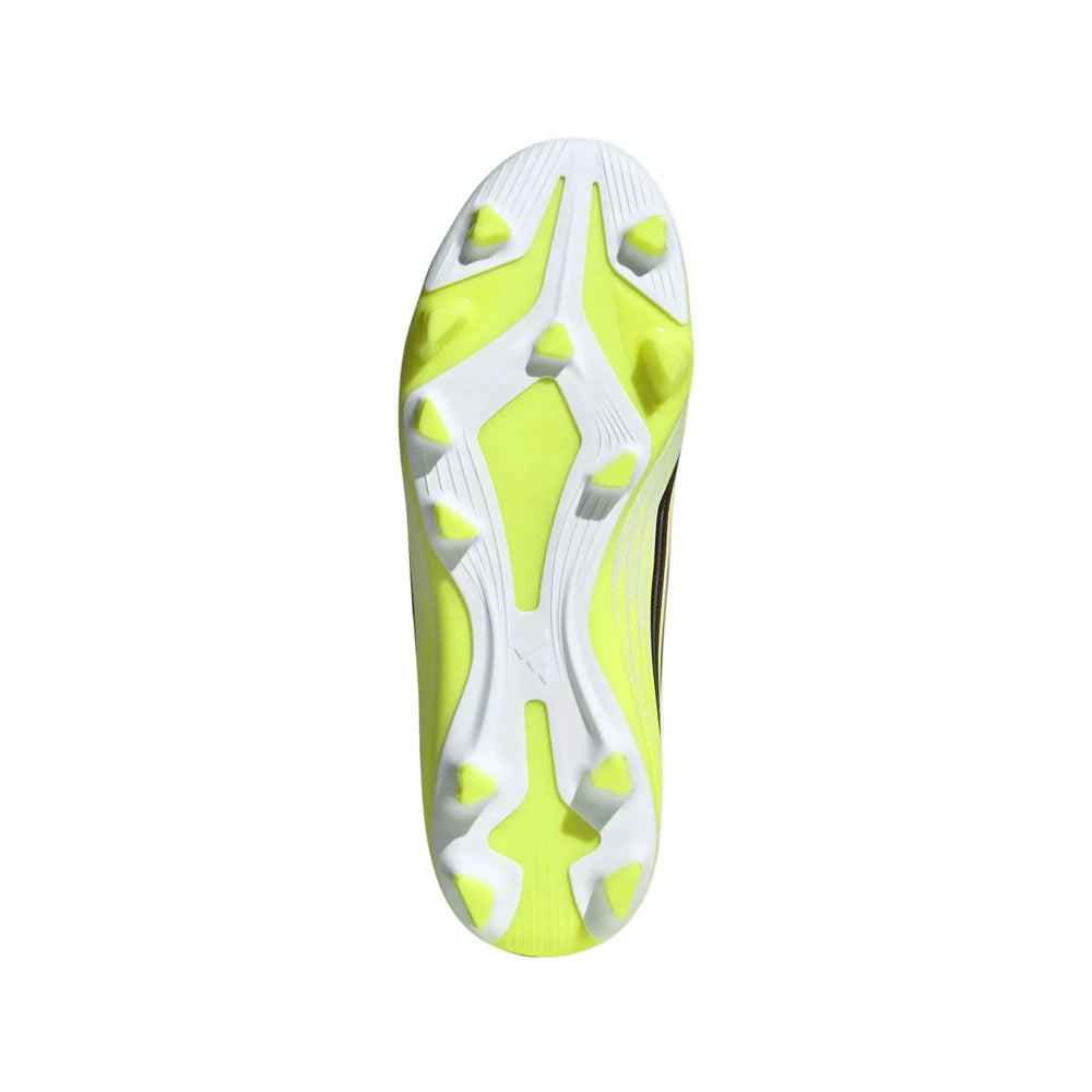 adidas Youth F50 Club FG - Yellow/Black/Red Youth Footwear - Third Coast Soccer